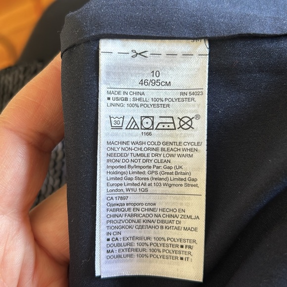 Banana Republic Navy V-Neck Sequin Shift Evening Dress - Picture 11 of 13